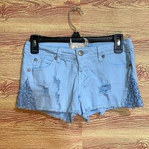 Altar’d State Light Blue Jean shorts size 24/0